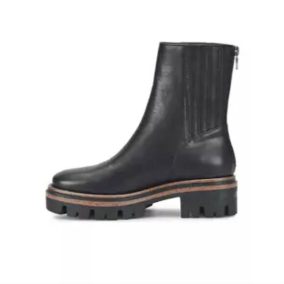Kork Ease Vivi Womens Black Leather Lug Sole Ankle Boots NWOB Size 8 - Picture 11 of 12